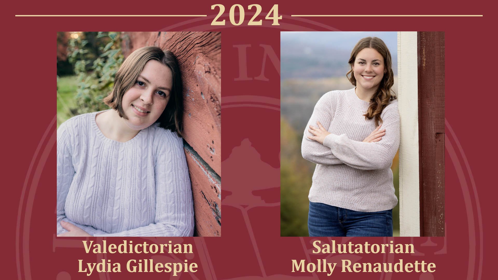 Lyndon Institute Announces the Valedictorian and Salutatorian For The Class of 2024