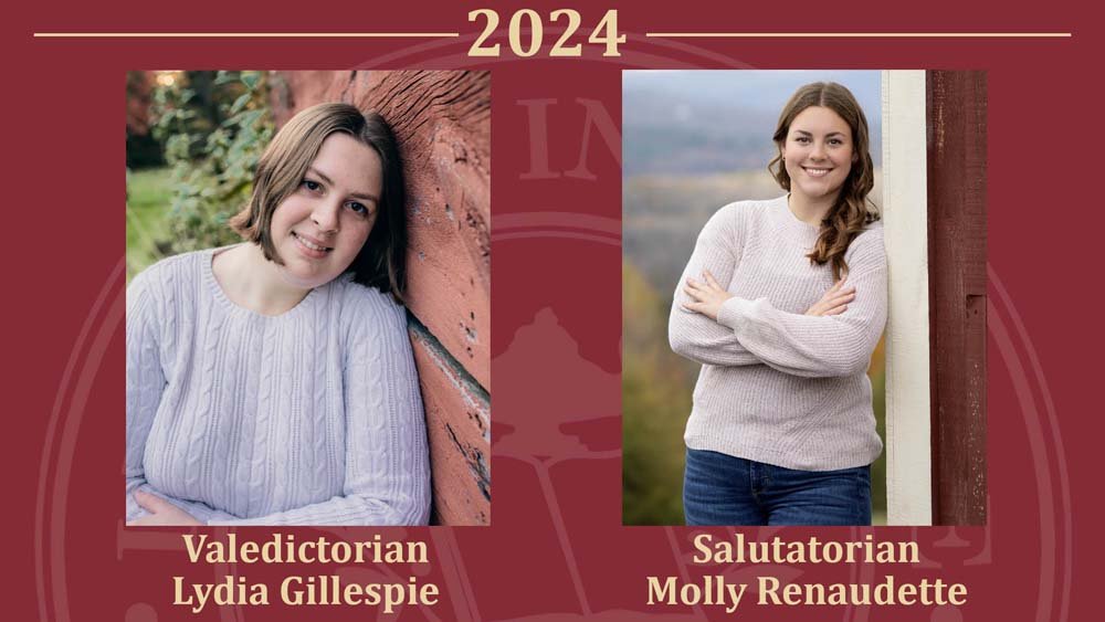 Lyndon Institute Announces the Valedictorian and Salutatorian for the Class of 2024